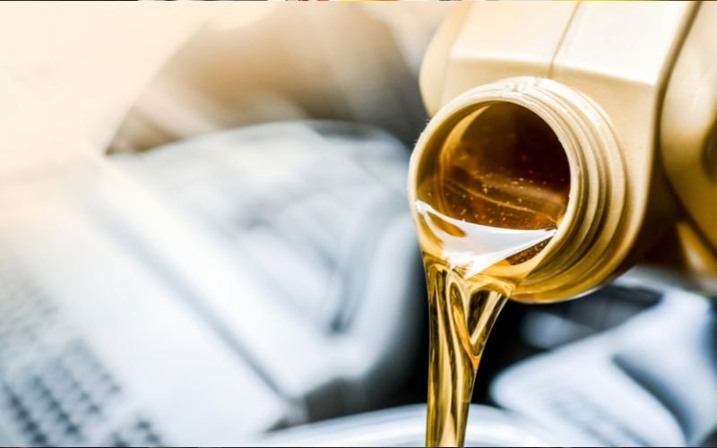 Changing oil in a Honda