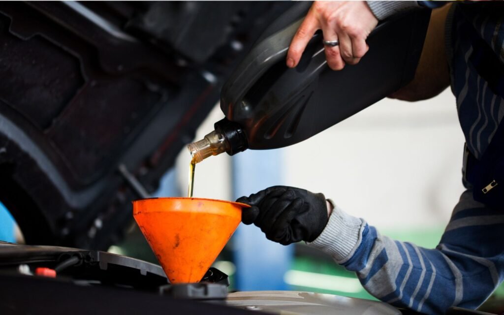 Toyota dealership oil change