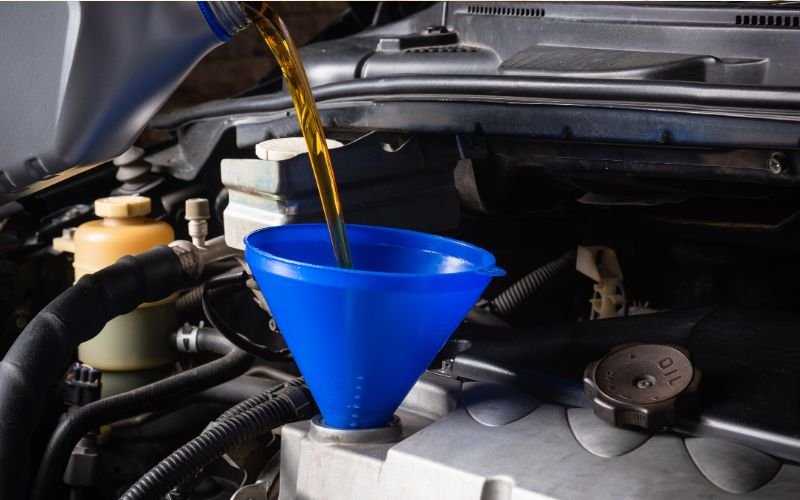 Oil change at Valvoline