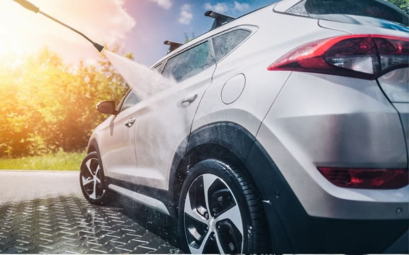car wash with no bristles